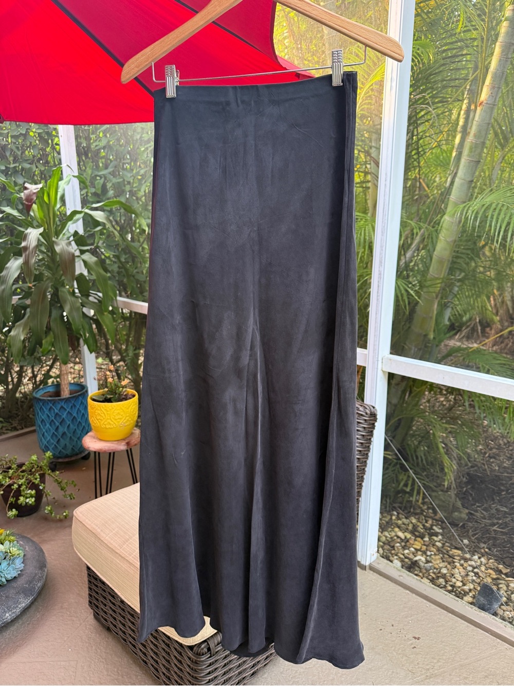 OZMA Black Maxi Skirt